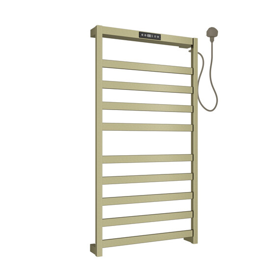 Полотенцесушитель электрический Allen Brau Reality П10 450x900 мм 7.32001-GB, золото матовое - фото 