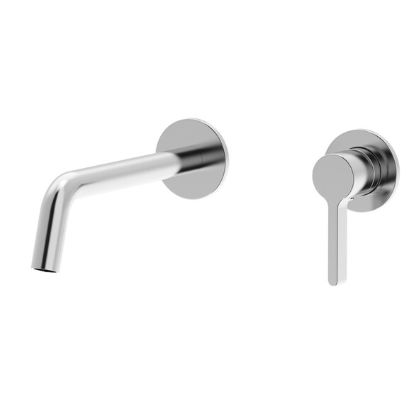 Смеситель для раковины настенный Vincea Villa VBFW-1VL1CH (со скрытой частью) - фото 