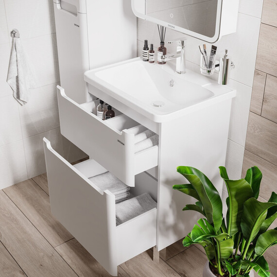 Тумба напольная с раковиной Grossman Адель 60 см 106007 - фото 