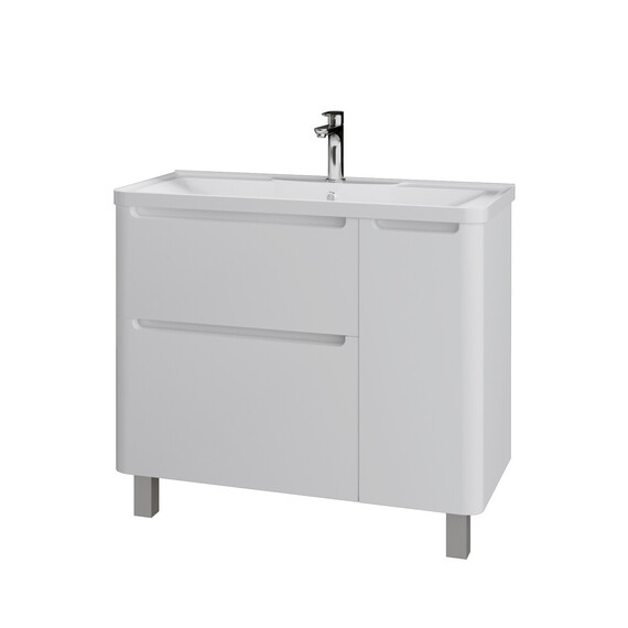 Тумба напольная с раковиной Grossman Адель 90 см 109004 - фото 