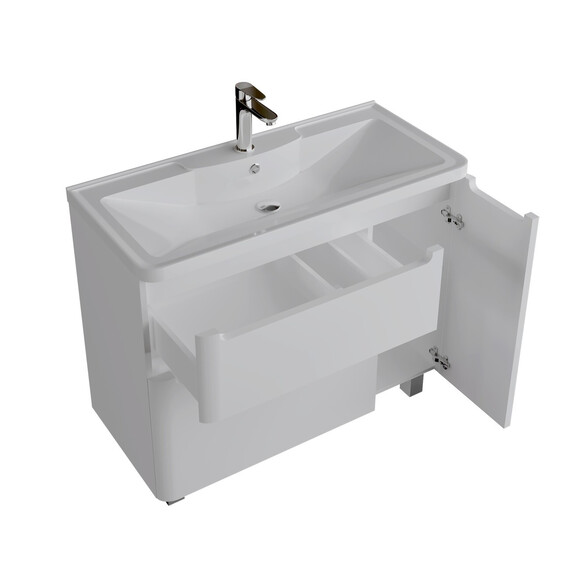 Тумба напольная с раковиной Grossman Адель 90 см 109004 - фото 3