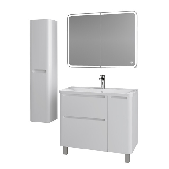 Тумба напольная с раковиной Grossman Адель 90 см 109004 - фото 4