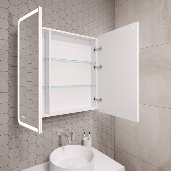 Зеркало-шкаф Grossman Адель 80 см 208004 - фото 4