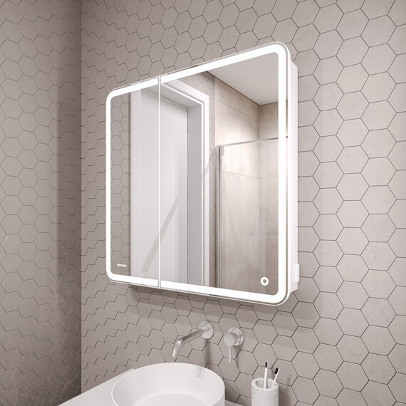 Зеркало-шкаф Grossman Адель 80 см 208004 - фото 3