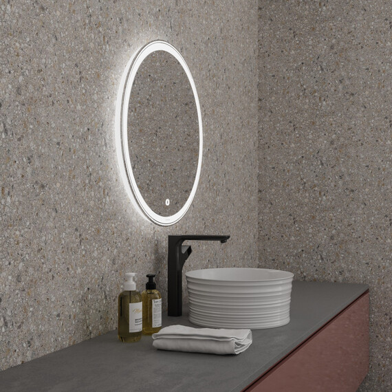 Зеркало Grossman Sento 80 см 98080 - фото 3