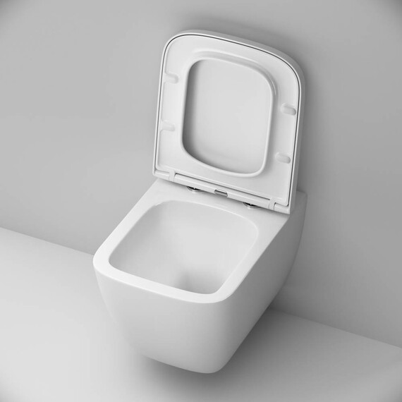 Унитаз подвесной безободковый AM.PM Gem C901901SC с быстросъемным сиденьем микролифт (Система смыва торнадо) - фото 7