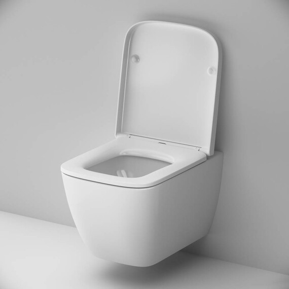 Унитаз подвесной безободковый AM.PM Gem C901901SC с быстросъемным сиденьем микролифт (Система смыва торнадо) - фото 6