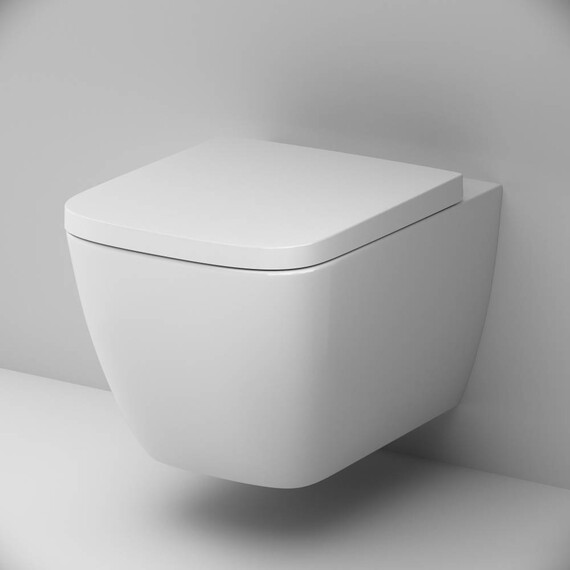 Унитаз подвесной безободковый AM.PM Gem C901901SC с быстросъемным сиденьем микролифт (Система смыва торнадо) - фото 5