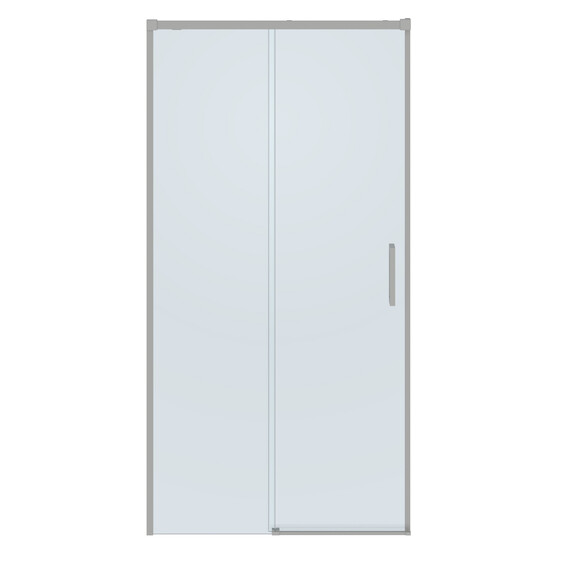 Душевая дверь Cezares 100 см PLANE-BF-1-100-C-IN, сатин/прозрачное - фото 4