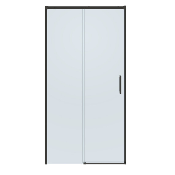 Душевая дверь Cezares 100 см PLANE-BF-1-100-C-GM, оружейная сталь/прозрачное - фото 4