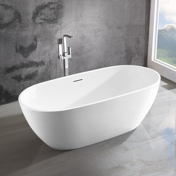 Ванна отдельностоящая Vincea 150x81 см VBT-408-1500 - фото 4