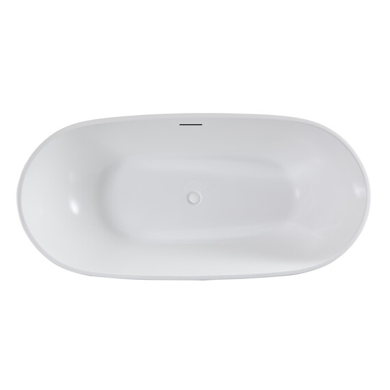 Ванна отдельностоящая Vincea 170x81 см VBT-408-1700MW, белый матовый - фото 2