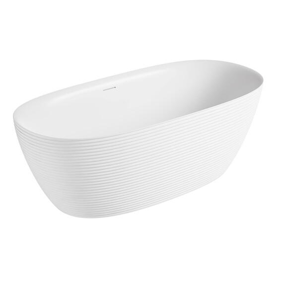 Ванна отдельностоящая Vincea 170x80 см VBT-701-1700MW, белый матовый - фото 