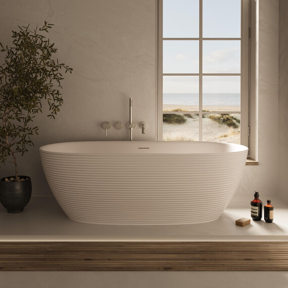 Ванна отдельностоящая Vincea 170x80 см VBT-701-1700MW, белый матовый - фото 5