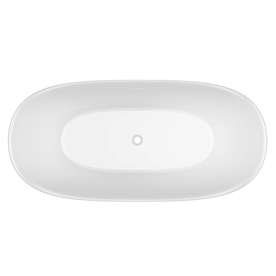 Ванна отдельностоящая Vincea 170x80 см VBT-701-1700MW, белый матовый - фото 2