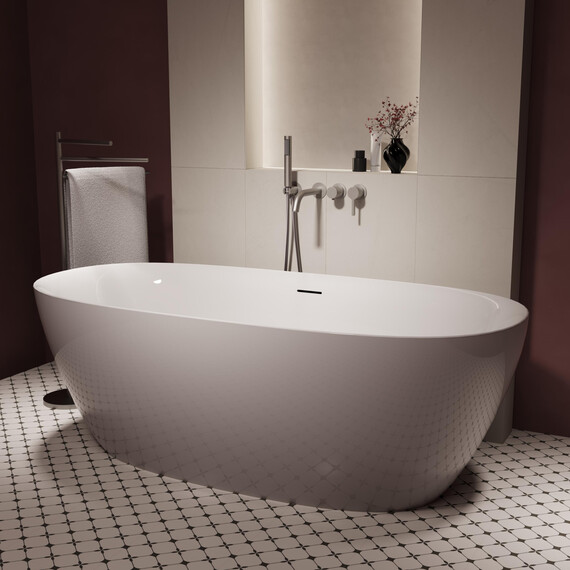 Ванна отдельностоящая Vincea 170x80 см VBT-708-1700 - фото 4