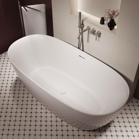 Ванна отдельностоящая Vincea 170x80 см VBT-708-1700 - фото 6