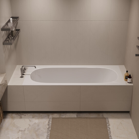 Ванна акриловая Vincea 170x75 см VBT-710-1700 - фото 3