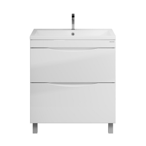 Тумба напольная с раковиной Grossman Виста 75 см 107565 - фото 3