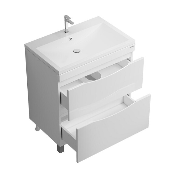 Тумба напольная с раковиной Grossman Виста 75 см 107565 - фото 4