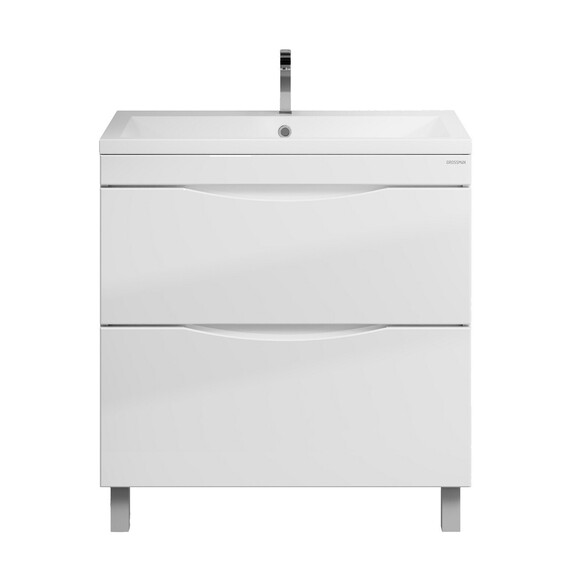 Тумба напольная с раковиной Grossman Виста 80 см 108066 - фото 3