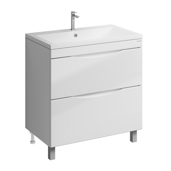 Тумба напольная с раковиной Grossman Виста 80 см 108066 - фото 