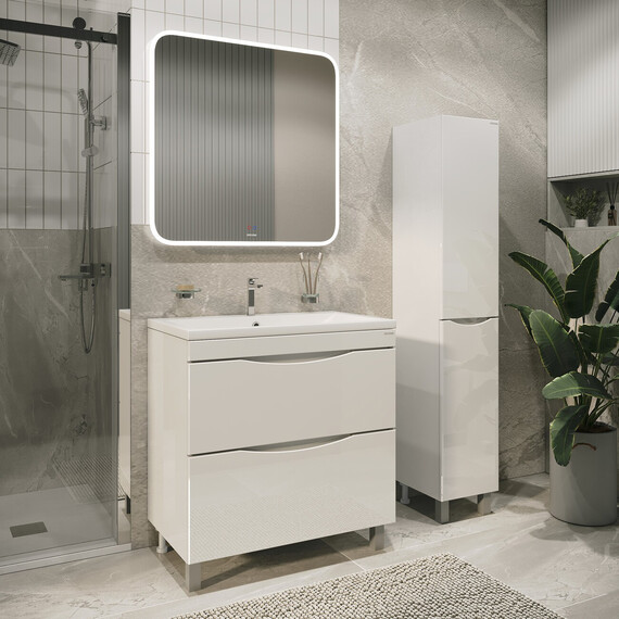 Тумба напольная с раковиной Grossman Виста 80 см 108066 - фото 5