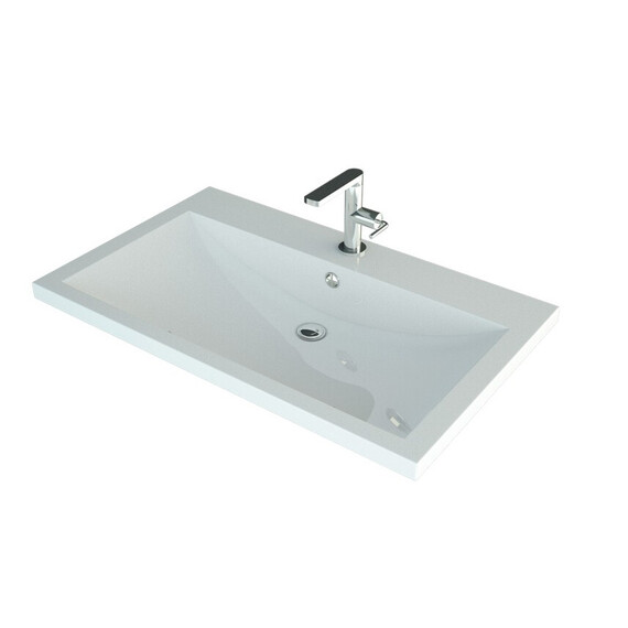 Тумба напольная с раковиной Grossman Виста 80 см 108066 - фото 2