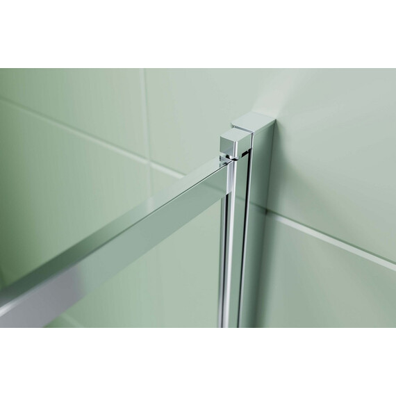 Шторка для ванны Aquatek 100 см AQ.BSS.100.1CH, хром/прозрачное - фото 2