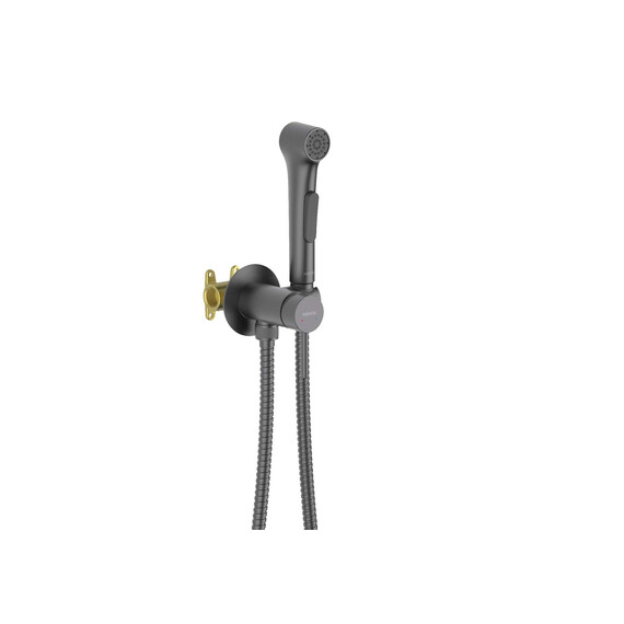 Набор для гигиенического душа Aquatek Европа AQ1020BGM (со скрытой частью) оружейная сталь - фото 2
