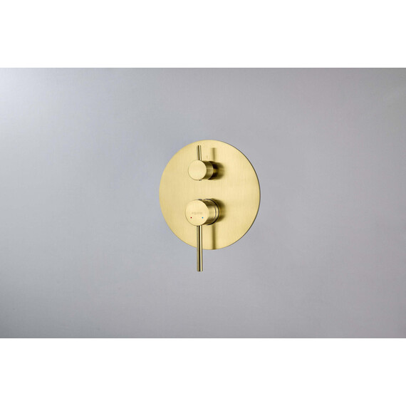 Смеситель для ванны Aquatek Европа AQ1347BG (со скрытой частью) золото шлифованное - фото 4