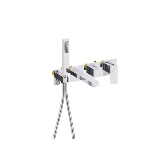 Смеситель для ванны Aquatek Либра AQ1644CR (со скрытой частью) - фото 2