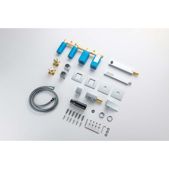 Смеситель для ванны Aquatek Либра AQ1644CR (со скрытой частью) - фото 8