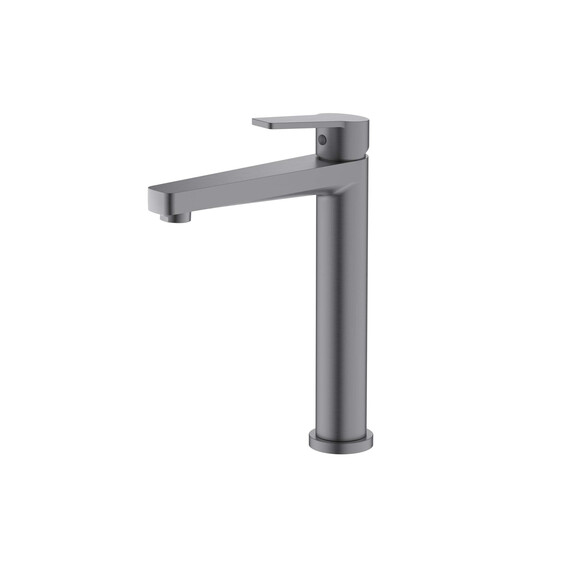 Смеситель для раковины высокий Aquatek Лугано AQ1704BGM, оружейная сталь - фото 2