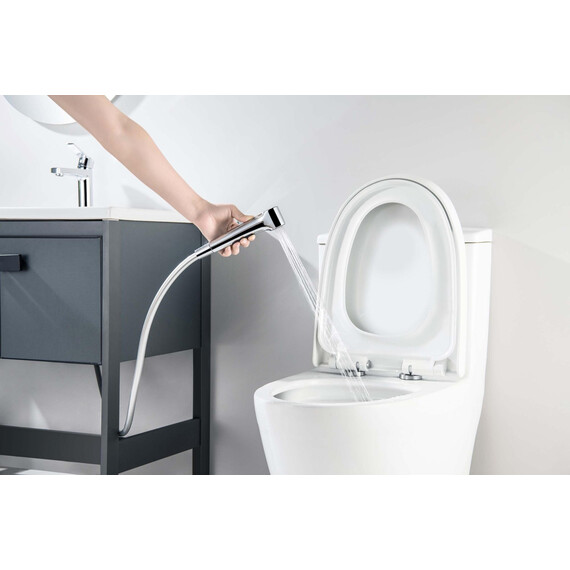 Смеситель для раковины с лейкой для биде Aquatek Лугано AQ1712CR - фото 4