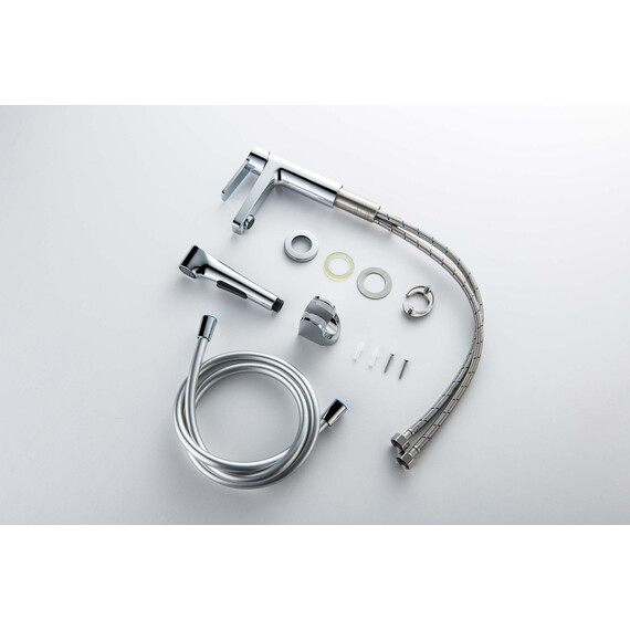 Смеситель для раковины с лейкой для биде Aquatek Лугано AQ1712CR - фото 7