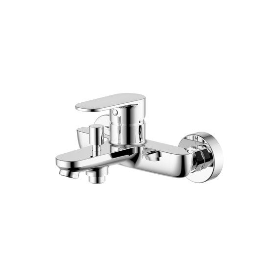 Набор смесителей 3 в 1 для ванны с коротким изливом Aquatek Ника AQ1830CR - фото 3