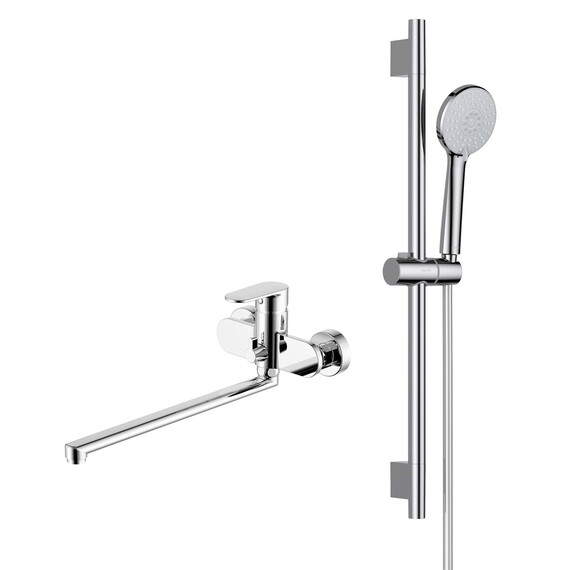 Смеситель для ванны Aquatek Ника AQ1833CR - фото 