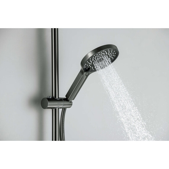 Душевой гарнитур Aquatek Лугано AQ2022BGM, оружейная сталь - фото 6