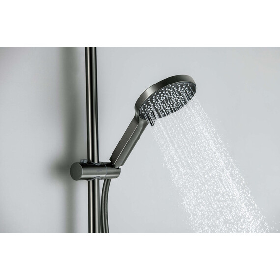 Душевой гарнитур Aquatek Лугано AQ2022BGM, оружейная сталь - фото 8