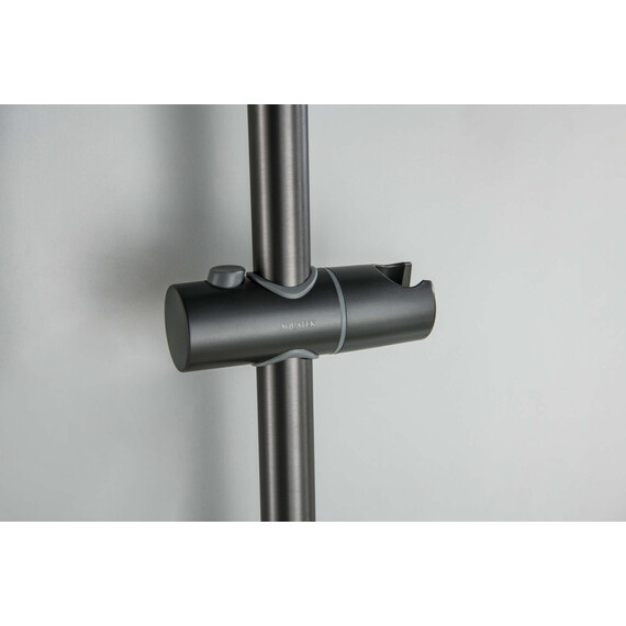 Душевой гарнитур Aquatek Лугано AQ2022BGM, оружейная сталь - фото 9