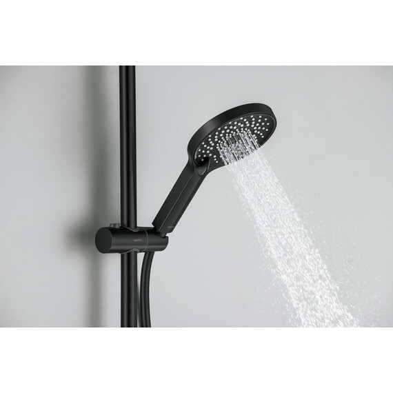 Душевой гарнитур Aquatek Лугано AQ2022MB, чёрный матовый - фото 6