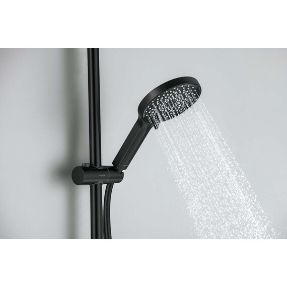 Душевой гарнитур Aquatek Лугано AQ2022MB, чёрный матовый - фото 8