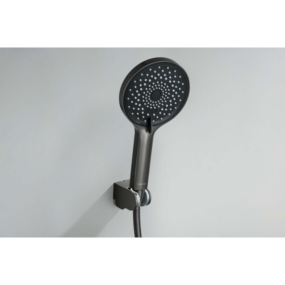Душевой гарнитур Aquatek Лугано AQ2035BGM, оружейная сталь - фото 2