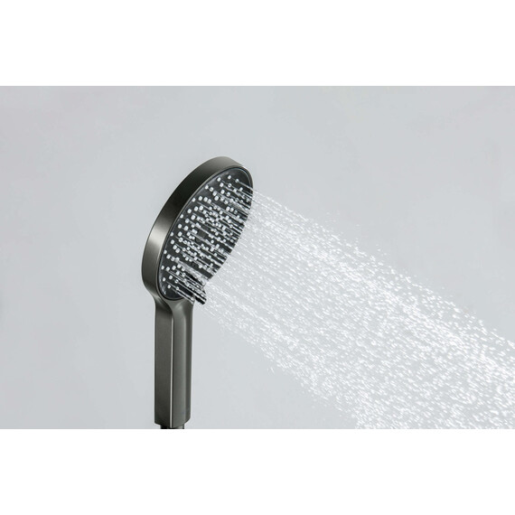 Душевой гарнитур Aquatek Лугано AQ2035BGM, оружейная сталь - фото 5