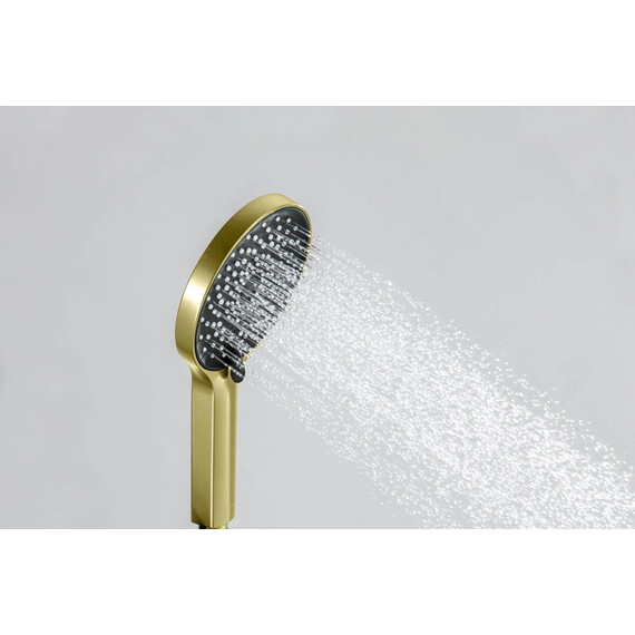 Душевой гарнитур Aquatek Лугано AQ2035BG, золото шлифованное - фото 4