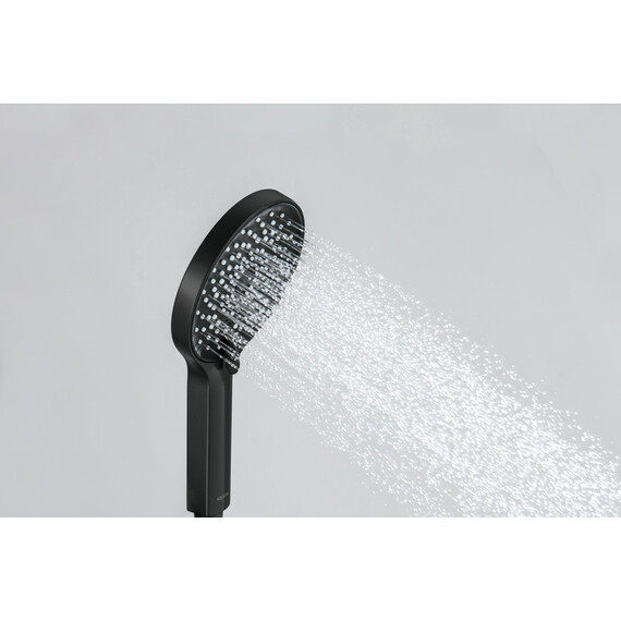 Душевой гарнитур Aquatek Лугано AQ2035MB, чёрный матовый - фото 4