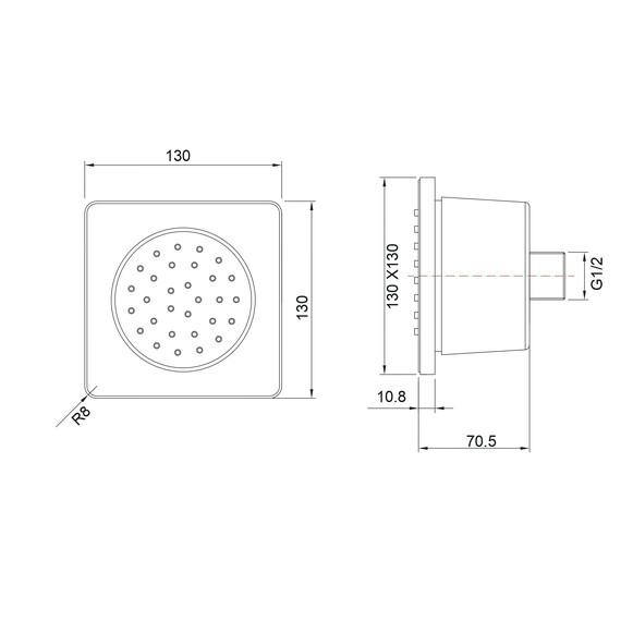 Боковая форсунка Aquatek AQ2099CR - фото 6