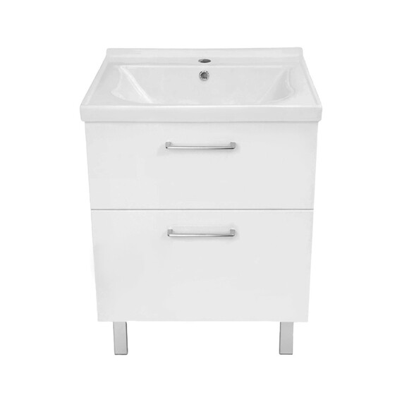 Тумба напольная с раковиной Azario Ника 60Н см CS00106459 - фото 3