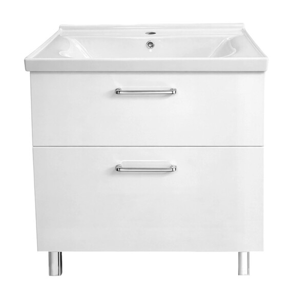 Тумба напольная с раковиной Azario Ника 70Н см CS00106461 - фото 4